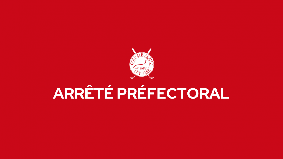 Arrêté préfectoral